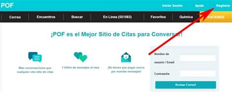 pof entrar en mi cuenta.